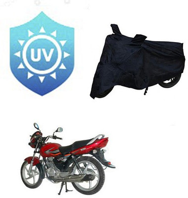 SRENTERPRISES Two Wheeler Cover for Suzuki(Zeus, Black)