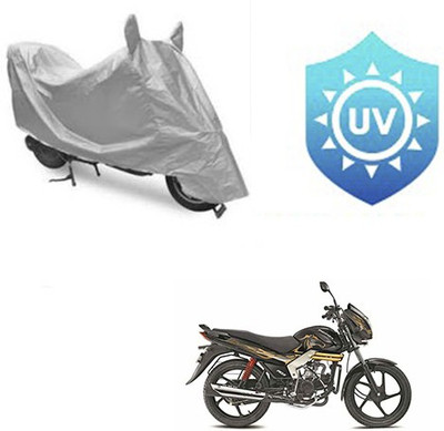 RPSENTTERPR Waterproof Two Wheeler Cover for Mahindra(Centuro, Silver)