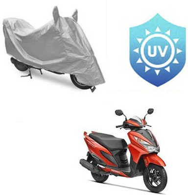RPSENTTERPR Waterproof Two Wheeler Cover for Honda(Grazia, Silver)