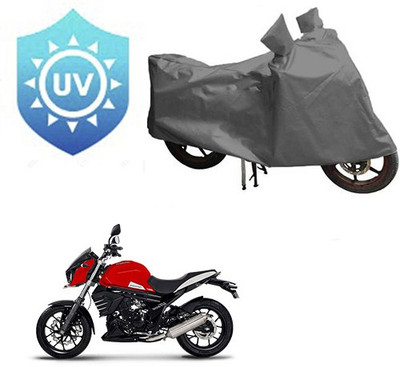 RPSENTTERPR Waterproof Two Wheeler Cover for Mahindra(Mojo, Grey)