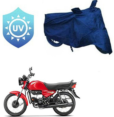 RPSENTTERPR Waterproof Two Wheeler Cover for Hero(HF Dawn, Blue)
