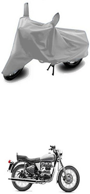 ZTech Two Wheeler Cover for Royal Enfield(Silver)