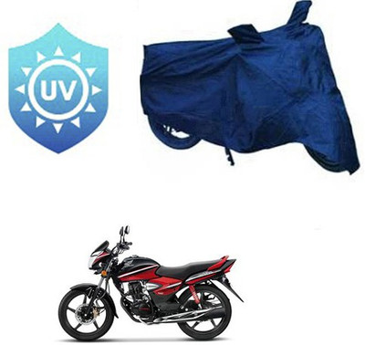 RPSENTTERPR Waterproof Two Wheeler Cover for Honda(CB Shine, Blue)