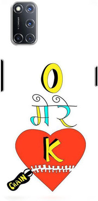 NDCOM Back Cover for OPPO A52 O Mere Dil Ke Chain Sarcastic Funny Quotes Printed(Multicolor, Hard Case, Pack of: 1)