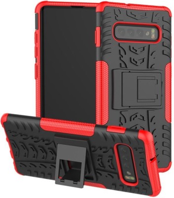Glaslux Back Cover for Samsung Galaxy S10 Plus(Red, Rugged Armor, Pack of: 1)