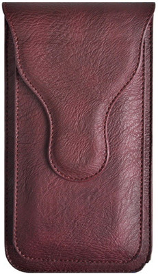 HITFIT Pouch for HTC Wildfire E1 plus / HTC Wildfire E1(Red, Dual Protection, Pack of: 1)