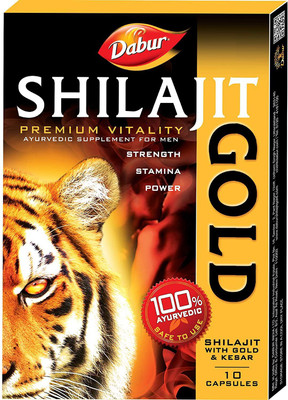 Dabur Shilajit Gold Capsule 10 Nos(10 Capsules)