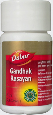 Dabur GANDHAK RASAYAN PACK OF 2(Pack of 2, 40 Tablets)