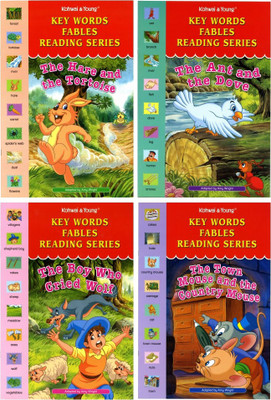 Kohwai & Young Key Words Fables Reading Series (Set Of 4)| Phonic Key Words Story Book| Moral Story| Ages 3-8 Years(Paperback, Amy Wright)