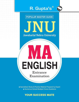 Jawaharlal Nehru University (Jnu) Ma English Entrance Exam Guide(English, Paperback, Rph Editorial Board)
