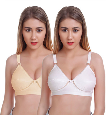 Featherline Women Full Coverage Non Padded Bra(Multicolor)