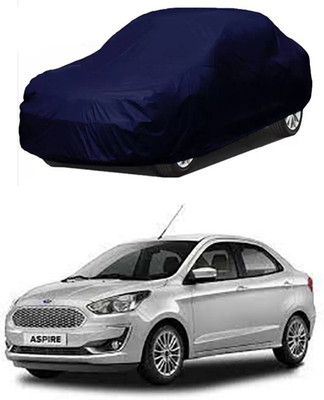 Gromaa Car Cover For Ford Figo Aspire (Without Mirror Pockets)(Blue)