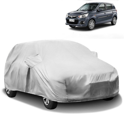 HMS Car Cover For Maruti Alto K10 (With Mirror Pockets)(Silver)