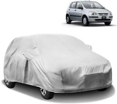 HMS Car Cover For Hyundai Getz (With Mirror Pockets)(Silver)