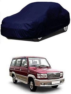 Gromaa Car Cover For Toyota Qualis (Without Mirror Pockets)(Blue)