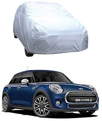 Gromaa Car Cover For Mini Universal For Car (Without Mirror Pockets)(Silver)