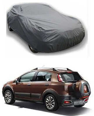 Wild Panther Car Cover For Fiat Avventura (Without Mirror Pockets)(Grey)