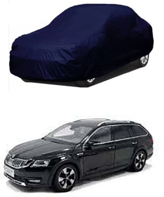 Wild Panther Car Cover For Skoda Octavia Combi (Without Mirror Pockets)(Blue)