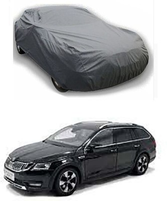 Gromaa Car Cover For Skoda Octavia Combi (Without Mirror Pockets)(Grey)