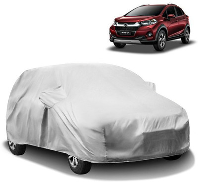 AutoRetail Car Cover For Honda WRV (With Mirror Pockets)(Silver)