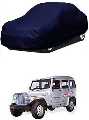 Gromaa Car Cover For Mahindra Marshal (Without Mirror Pockets)(Blue)