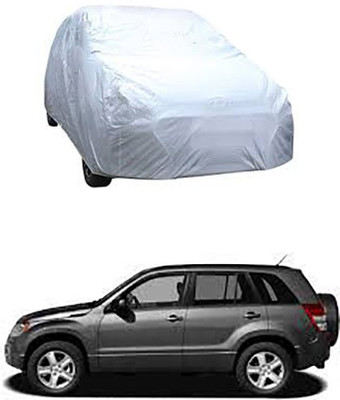 Gromaa Car Cover For Maruti Suzuki Grand Vitara (Without Mirror Pockets)(Silver)