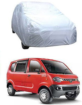 Gromaa Car Cover For Mahindra Jeeto (Without Mirror Pockets)(Silver)