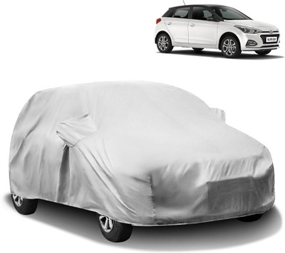 HMS Car Cover For Hyundai Elite i20 (With Mirror Pockets)(Silver)