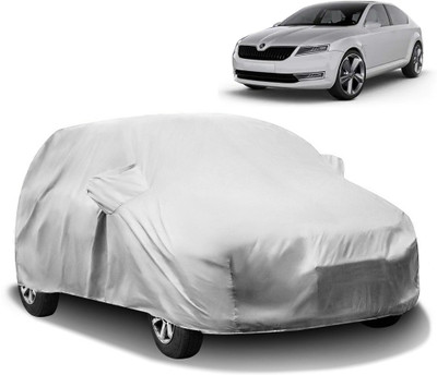 AutoRetail Car Cover For Skoda Laura (With Mirror Pockets)(Silver)