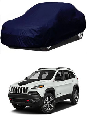 Gromaa Car Cover For Jeep Universal For Car (Without Mirror Pockets)(Blue)