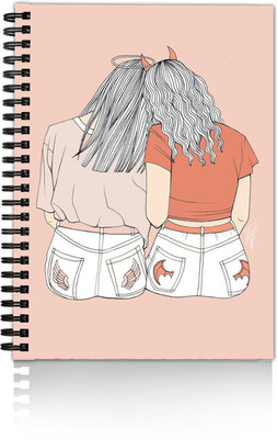 DI-KRAFT Handmade A5 Diary Unruled 160 Pages(Multicolor)