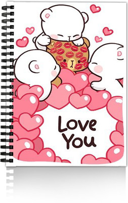 DI-KRAFT Handmade A5 Diary Unruled 160 Pages(Pink)