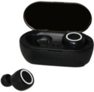 GUGGU TVI_705T_ TWS 2 Earbuds Bluetooth Headset Bluetooth Headset(Black, In the Ear)