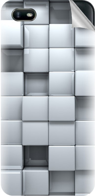 Snooky Oppo A1k Mobile Skin(Grey)