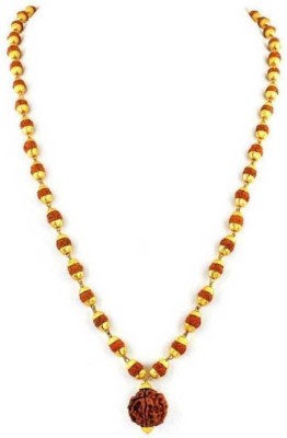 Janki Retails Gold-plated Plated Brass, Wood Chain