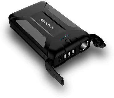 Coolnut 25000 mAh Power Bank (150 W, Fast Charging)  (Black, Lithium-ion)