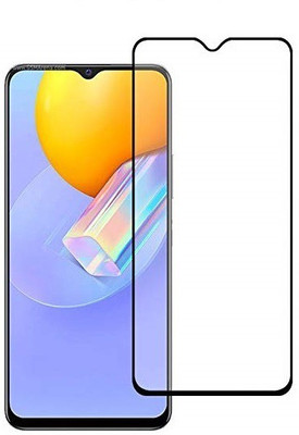 LIKEDESIGN Edge To Edge Tempered Glass for Vivo Y51 2020(Pack of 1)