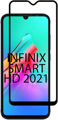 BRENZZ Edge To Edge Tempered Glass for Infinix Smart HD 2021(Pack of 1)