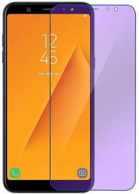 ELEF Tempered Glass Guard for SAMSUNG Galaxy A9 18 Anti Bluray (Eye Protector) Tempered Glass Blue Light Resistant(Pack of 1)