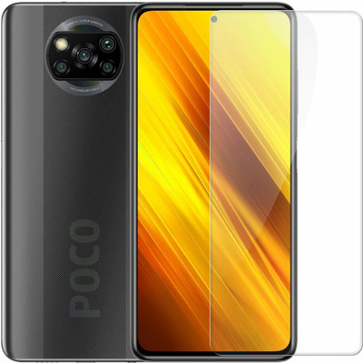 Toppings Impossible Screen Guard for Poco X3.(Pack of 1)
