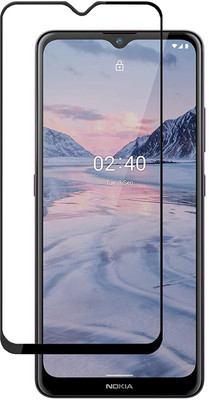 VISHZONE Edge To Edge Tempered Glass for Nokia 2.4(Pack of 1)