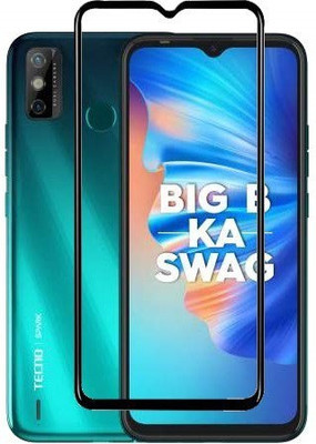 SMARTCASE Tempered Glass Guard for TECNO SPARK 6 GO(Pack of 1)