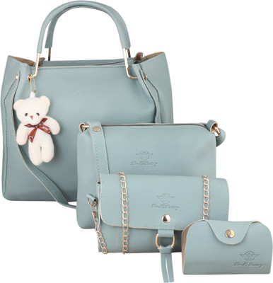 the sz factory Green Hand-held Bag Women's Synthetic Leather Handbag And Sling...