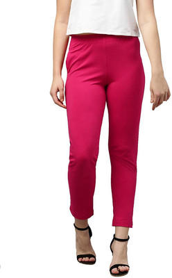 Lyra Regular Fit Women Pink Trousers