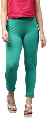 Lyra Slim Fit Women Green Trousers