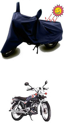 Gromaa Two Wheeler Cover for Kinetic(Blue)