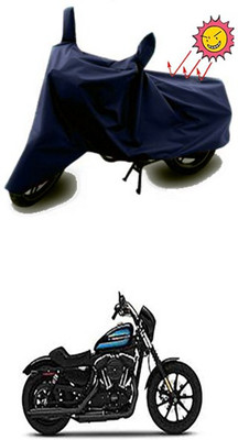 Gromaa Two Wheeler Cover for Harley Davidson(Blue)