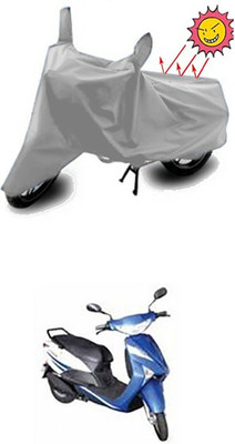 Gromaa Two Wheeler Cover for Indus(Yo Xplor, Silver)