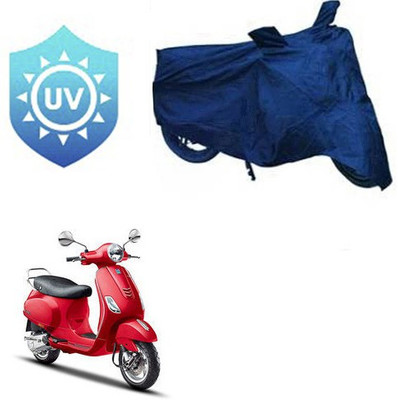 RPSENTTERPR Waterproof Two Wheeler Cover for Piaggio(Vespa VXL, Blue)