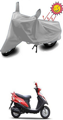 Wild Panther Two Wheeler Cover for Mahindra(Silver)